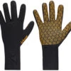 Deboer Polar Handschoenen, Zwart/geel -Watersportwinkel deboer ocean 10 gloves black 1