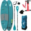 Fanatic Fly Air Pocket/C35 SUP Pakket 10.4" Opblaasbare SUP Met Peddel En Pomp -Watersportwinkel fanatic fly air pocket c35 sup package 104 inflatable sup with paddle and pump 1