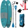 Fanatic Fly Air Pocket/Pure SUP Package 10'4" Inflatable SUP With Paddle And Pump -Watersportwinkel fanatic fly air pocket pure sup package 104 inflatable sup with paddle and pump 1