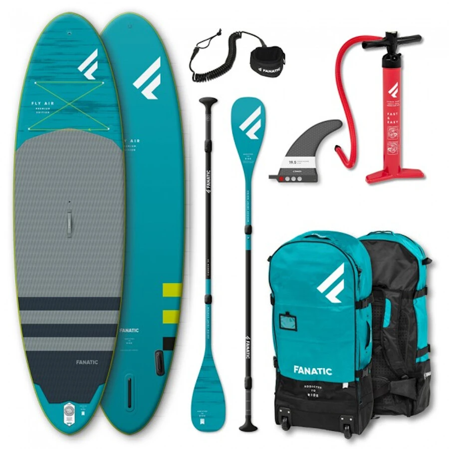 Fanatic Fly Air Premium/C35 SUP Package 10'4" Inflatable SUP With Paddle And Pump 3 Fanatic Fly Air Premium/C35 SUP Package 10'4" Inflatable SUP With Paddle And Pump