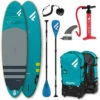 Fanatic Fly Air Premium/Pure SUP-Pakket 10.4" Opblaasbare SUP Met Peddel En Pomp -Watersportwinkel fanatic fly air premium pure sup package 104 inflatable sup with paddles and pump 1
