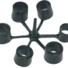 Grabner Ventiel Adapter 6 Stuks 16mm, Zwart -Watersportwinkel grabner valve adapter 6 parts 16mm black 1