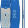Indiana SUP 11'6 Family Pack Met 3-delige Glasvezel/Composiet Peddel, Blauw/grijs 2 Indiana SUP 11'6 Family Pack Met 3-delige Glasvezel/Composiet Peddel, Blauw/grijs -Watersportwinkel indiana sup 116 family pack with 3 piece fibre composite paddle blue 1