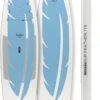 Indiana SUP 11'6 Feather Opblaasbaar SUP Board, Wit/blauw -Watersportwinkel indiana sup 116 feather inflatable sup board white blue 1