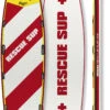 Indiana SUP 11'6 Rescue Opblaasbare SUP, Wit/rood -Watersportwinkel indiana sup 116 rescue inflatable sup white red 1