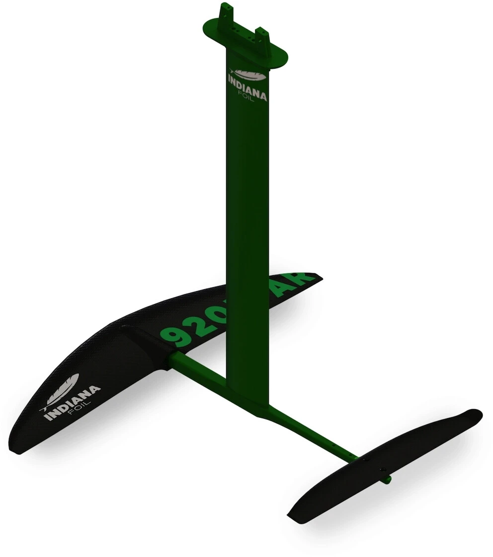Indiana SUP Windsurf Folie 920 H-AR Compleet, Groen/zwart 3 Indiana SUP Windsurf Folie 920 H-AR Compleet, Groen/zwart