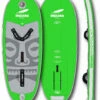 Indiana SUP Wing Foil 47L Opblaasbare SUP, Groen/grijs -Watersportwinkel indiana sup wing foil 47l inflatable sup green 1