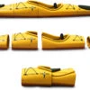 Pakayak Bluefin 14 Verpakbare Kajak, Geel -Watersportwinkel pakayak bluefin 14 packbares kajak sunshine 1