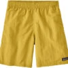 Patagonia Baggies Shorts 7" Kids, Geel