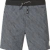 Picture Piau 15" Boardshorts Heren, Zwart/wit -Watersportwinkel picture piau 15 boardshorts men wood 1