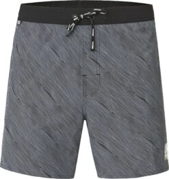Picture Piau 15" Boardshorts Heren, Zwart/wit