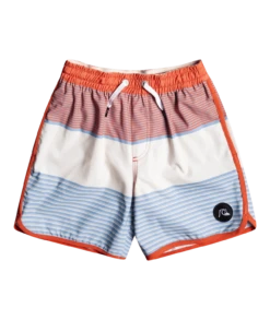 Quiksilver Ocean Scallop Stripes 14" Korte Broek Jongeren, Bont