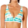 Rip Curl Summer Palm Revo Halster Dames, Wit/turquoise 2 Rip Curl Summer Palm Revo Halster Dames, Wit/turquoise -Watersportwinkel rip curl summer palm revo halter women light aqua 1