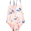 Roxy Sporty Badpak Meisjes, Roze/bont -Watersportwinkel roxy sporty swimsuit girls tropical peach tropical bree s 1