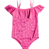 Roxy Tiny Stars Badpak Meisjes, Roze -Watersportwinkel roxy tiny stars swimsuit girls pink guava star dance 1