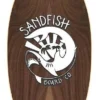 Walnut Woody Grom Cruiser Skimboard -Watersportwinkel sandfish walnut woody grom cruiser skimboard kw