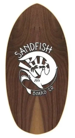 Walnut Woody Grom Cruiser Skimboard -Watersportwinkel sandfish walnut woody grom cruiser skimboard kw 2