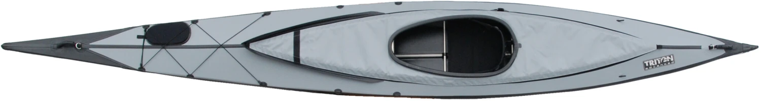 Triton Advanced Ladoga 1 Advanced Kajak Complete Set, Grijs/zwart