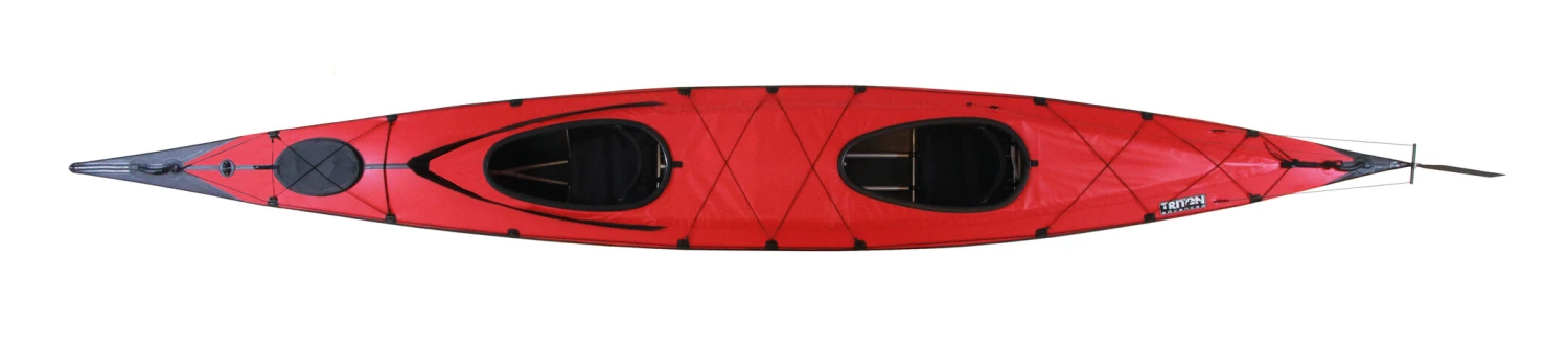 Triton Advanced Ladoga 2 Advanced Kajak Complete Set, Rood/zwart 3 Triton Advanced Ladoga 2 Advanced Kajak Complete Set, Rood/zwart
