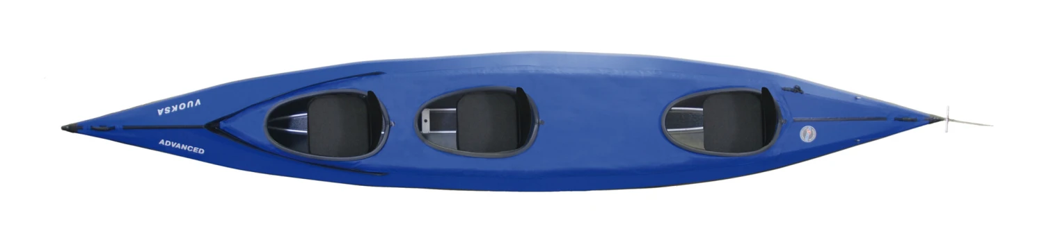 Triton Advanced Vuoksa 3 Advanced Kajak Complete Set, Blauw/zwart