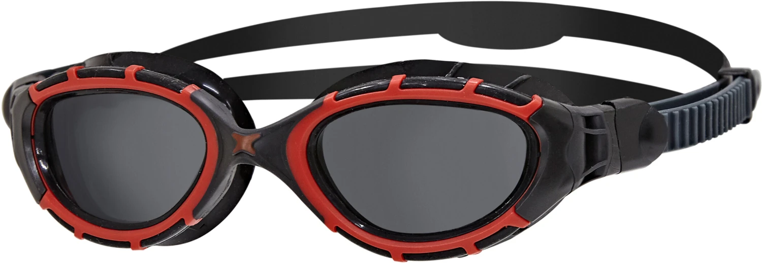 Zoggs Predator Flex Polarized Bril S, Rood/zwart 3 Zoggs Predator Flex Polarized Bril S, Rood/zwart