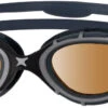 Zoggs Predator Flex Polarized Ultra Bril L, Grijs -Watersportwinkel zoggs predator flex polarized ultra goggles l black green copper polarized 1