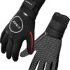 Zone3 Neoprene Heat-Tech Handschoenen, Zwart/rood